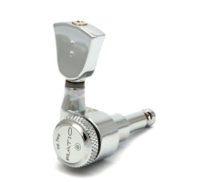 Колки для гитары GRAPH TECH PRL-8341-C0 Electric Locking 3+3 Vintage Chrome 2 Pin