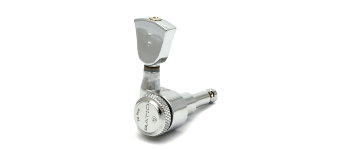 Колки для гитары GRAPH TECH PRL-8341-C0 Electric Locking 3+3 Vintage Chrome 2 Pin
