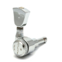 Колки для гитары GRAPH TECH PRL-8341-C0 Electric Locking 3+3 Vintage Chrome 2 Pin