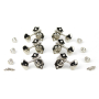 Колки для гитары GRAPH TECH PRN-3422-N0 Acoustic 3+3 Butterbean Button Nickel