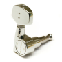 Колки для гитары GRAPH TECH PRN-2411-N0 Ratio Acoustic 3+3 C0ntemporary 2 Pin - Nickel