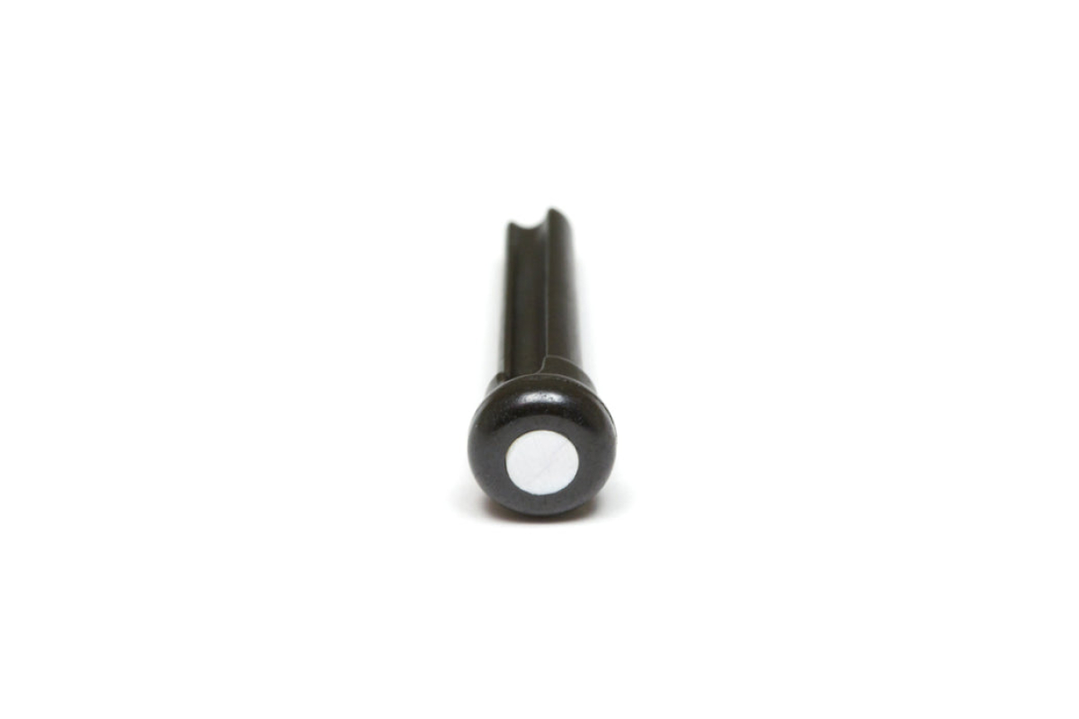 Набор колышков GRAPH TECH PP-2044-00 TUSQ Bridge Pins 4mm Black / Mother-of-Pearl (6 Pcs)