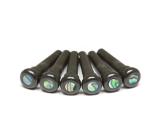 Набір кілочків GRAPH TECH PP-2000-00 TUSQ Bridge Pins 4mm Black / Paua Dot (6 Pcs)