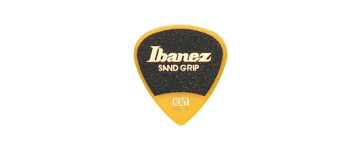Медиатор IBANEZ PA16HSG-YE WIZARD HEAVY SAND GRIP PICK YELLOW