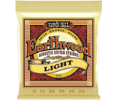 Струны для акустических гитар ERNIE BALL 2004 Earthwood Acoustic 80/20 Bronze Light 11/52