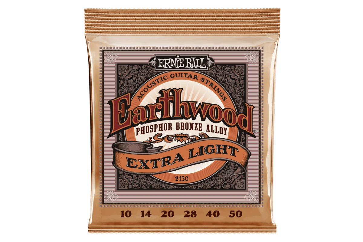 Струны для акустических гитар ERNIE BALL 2150 Earthwood Acoustic Phosphor Bronze 10/50
