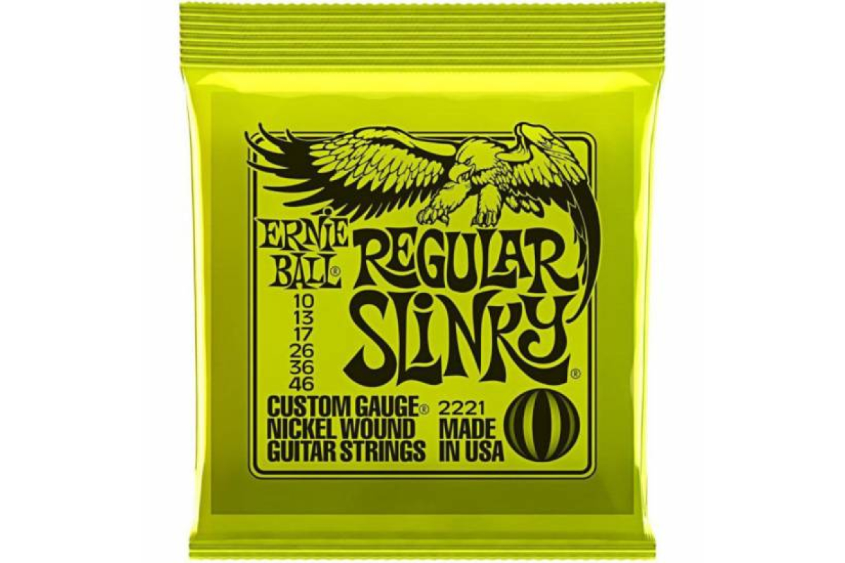 Струни для електрогітар ERNIE BALL 2221 Regular Slinky Nickel Wound 10/46