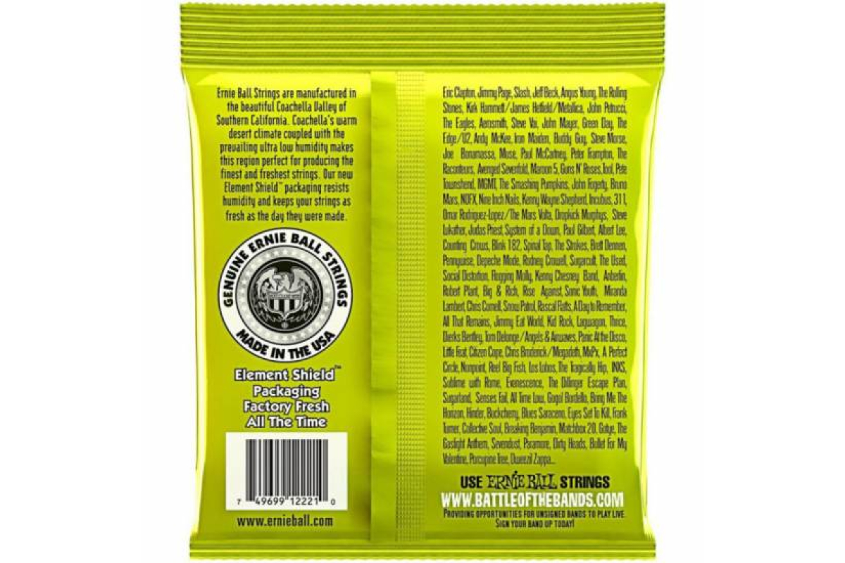 Струни для електрогітар ERNIE BALL 2221 Regular Slinky Nickel Wound 10/46