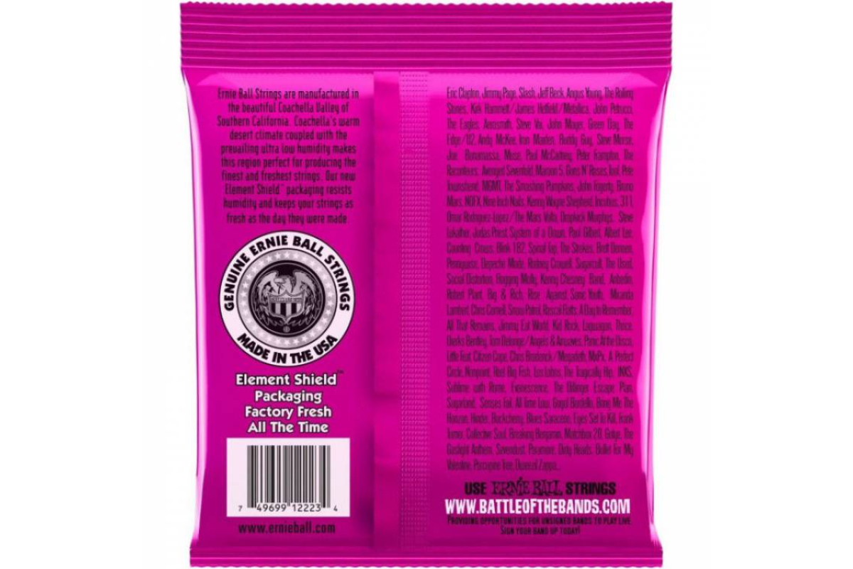 Струни для електрогітар ERNIE BALL 2223 Super Slinky Nickel Wound 9/42