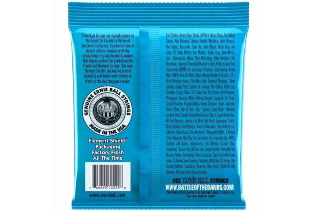 Струни для електрогітар ERNIE BALL 2225 Extra Slinky Nickel Wound 8/38