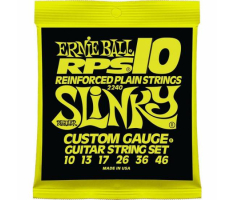 Струни для електрогітар ERNIE BALL 2240 RPS-10 Reinforced Slinky Electric Guitar Strings 10/46