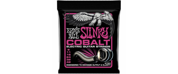 Струни для електрогітар ERNIE BALL 2723 Cobalt Slinky Electric Guitar Strings 9/42