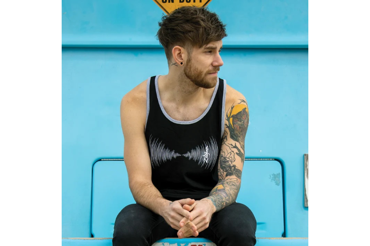 Майка ZILDJIAN MUSCLE TANK BLACK UNISEX MEDIUM