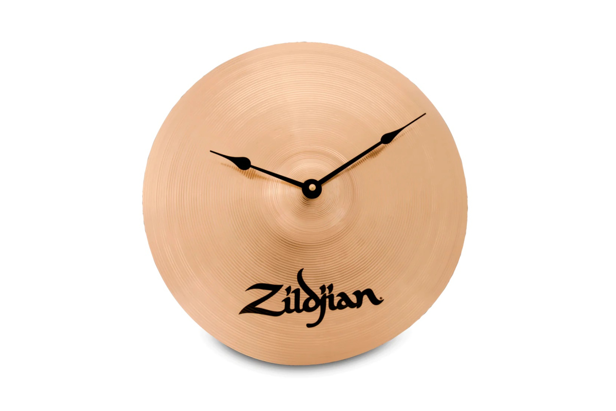 Часы ZILDJIAN CYMBAL WALL CLOCK