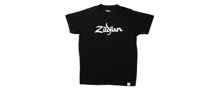 Футболка ZILDJIAN CLASSIC LOGO BLACK T-SHIRT LARGE
