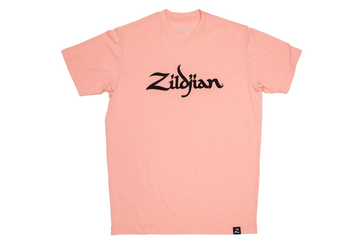 Футболка ZILDJIAN CLASSIC LOGO PINK T-SHIRT LARGE