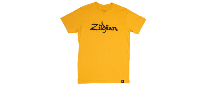 Футболка ZILDJIAN CLASSIC LOGO GOLD T-SHIRT MEDIUM