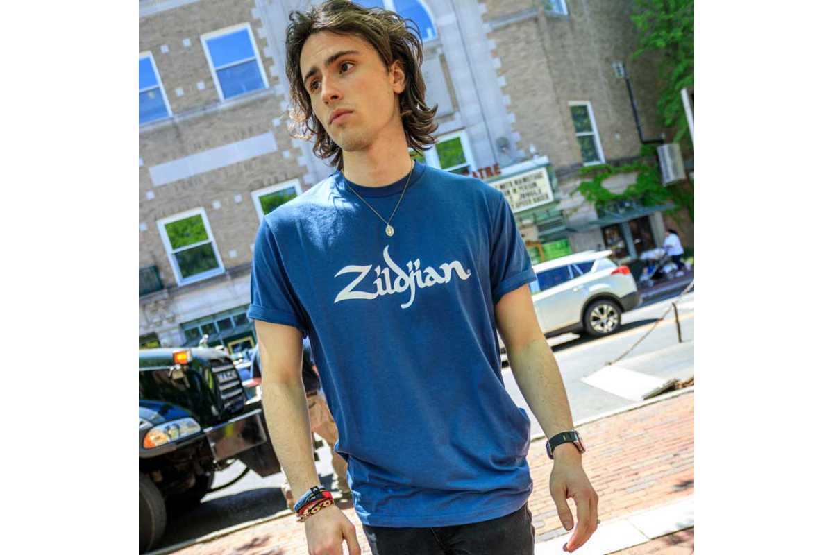 Футболка ZILDJIAN CLASSIC LOGO SLATE T-SHIRT 2XL