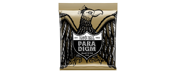 Струны для акустических гитар ERNIE BALL 2086 Paradigm Medium-Light Acoustic 80/20 Bronze 12/54