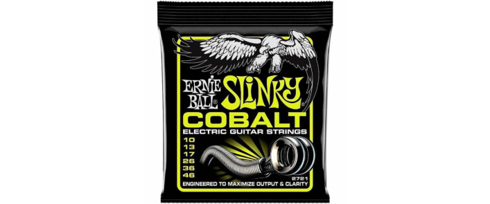 Струни для електрогітар ERNIE BALL 2721 Cobalt Slinky Electric Guitar Strings 10/46