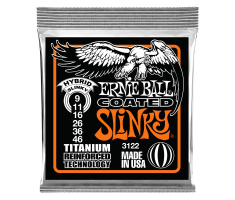 Струни для електрогітар ERNIE BALL 3122 Regular Slinky Titanium Coated Strings 9/46