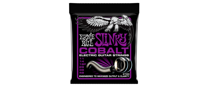 Струни для електрогітар ERNIE BALL 2720 Cobalt Slinky Electric Guitar Strings 11/48
