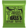 Струны для бас-гитар ERNIE BALL 2836 Regular Slinky Nickel Wound 5-String Bass 45/130