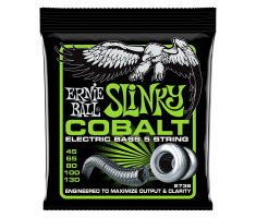 Струны для бас-гитар ERNIE BALL 2736 Cobalt Slinky 5-Strings Bass Strings 45/130