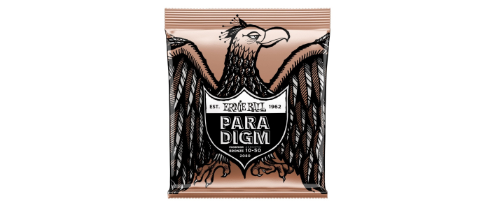 Струны для акустических гитар ERNIE BALL 2080 Paradigm Extra Light Phosphor Bronze Acoustic 10/50