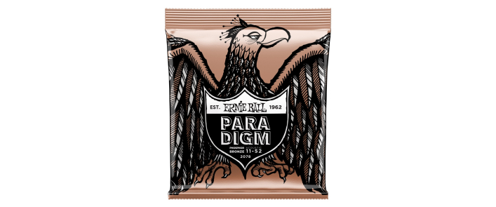 Струны для акустических гитар ERNIE BALL 2078 Paradigm Light Phosphor Bronze Acoustic 11/52