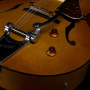 Гітара напівакустична Godin 5th Avenue Jumbo P-Rail Harvest Gold