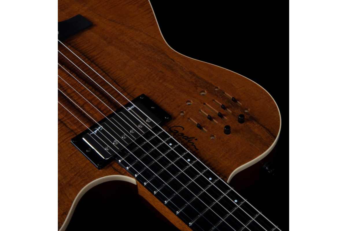 Гитара полуакустическая GODIN A6 ULTRA Extreme Koa HG