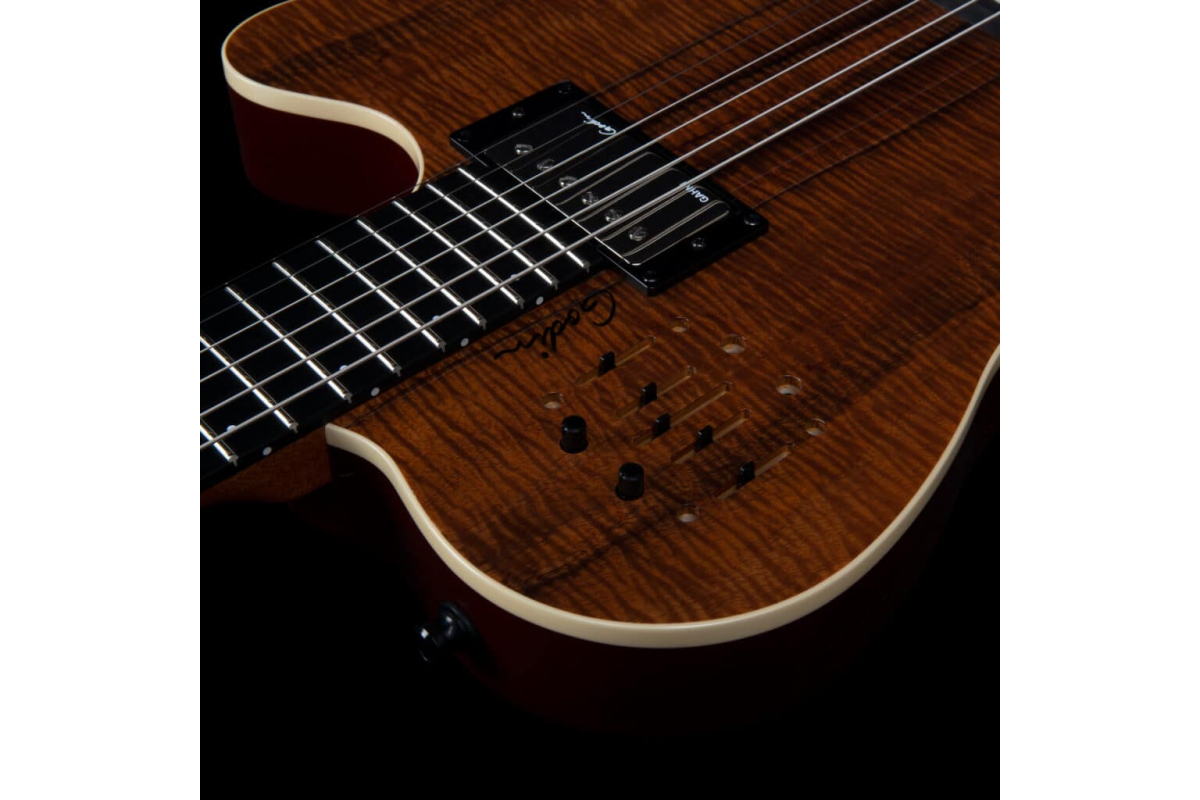 Гитара полуакустическая GODIN A6 ULTRA Extreme Koa HG