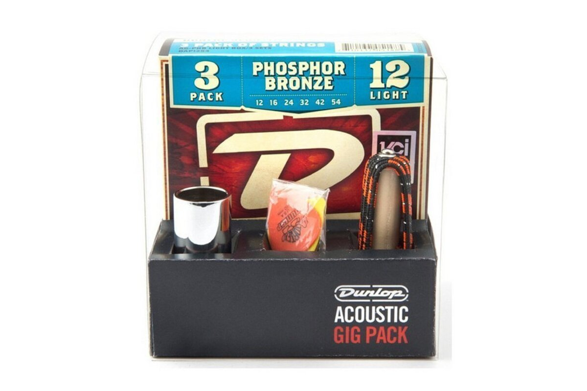 Набір аксесуарів для акустичної гітари DUNLOP GA24 Gig Pack