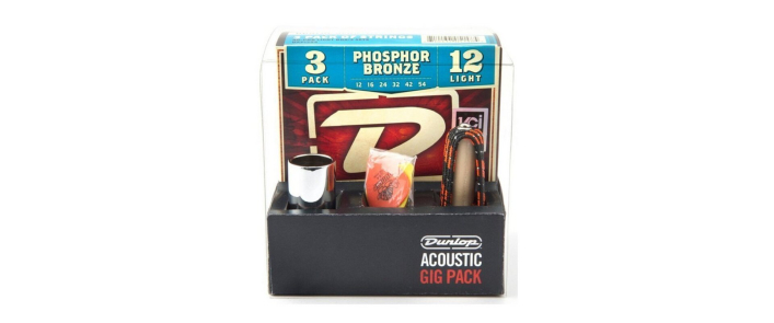 Набір аксесуарів для акустичної гітари DUNLOP GA24 Gig Pack