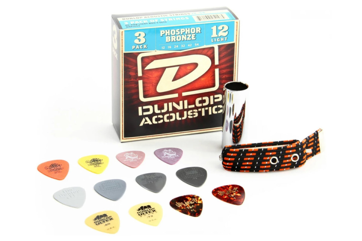 Набір аксесуарів для акустичної гітари DUNLOP GA24 Gig Pack