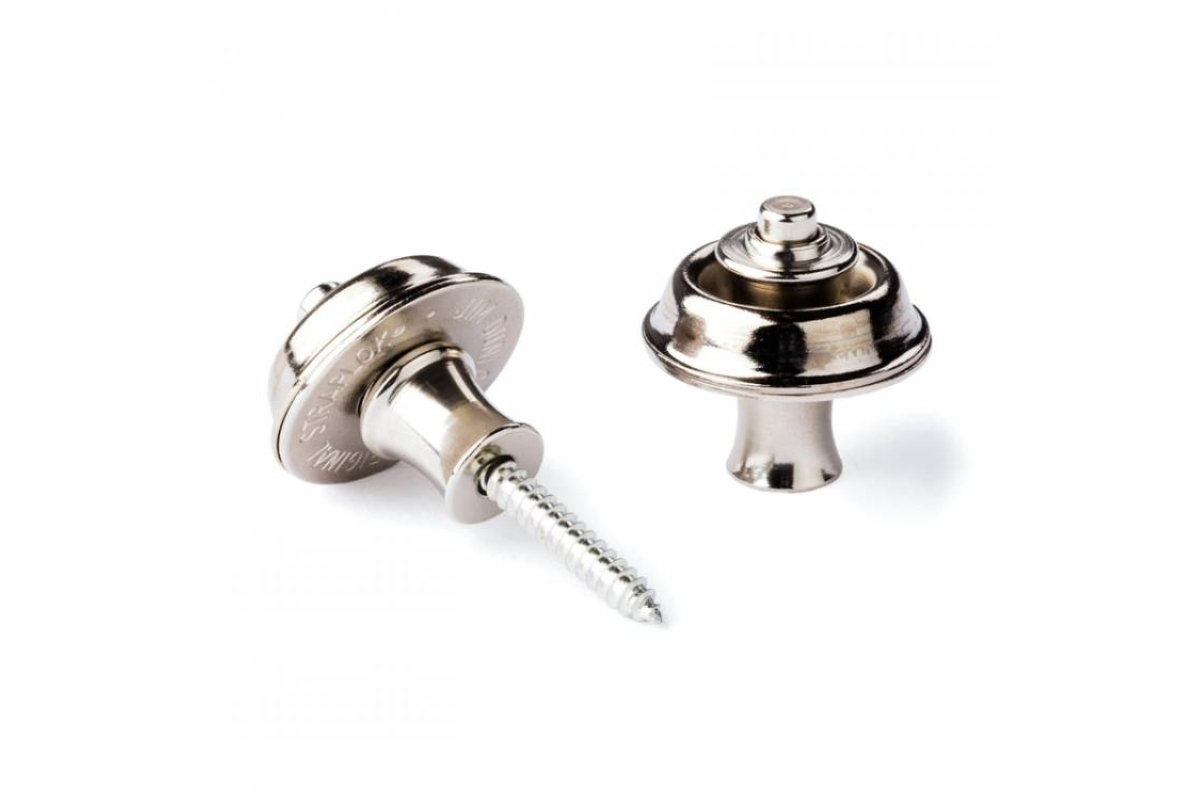 Стреплоки для гитары DUNLOP SLS1101N Nickel Straplok Strap Retainers Original