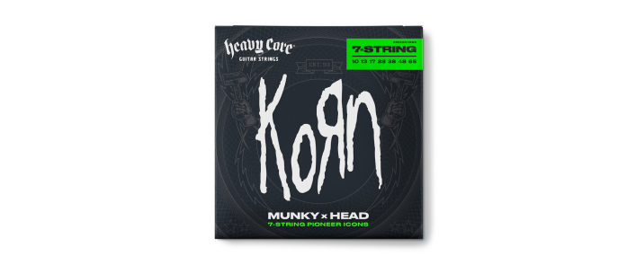 Струни для електрогітар DUNLOP KRHCN1065-7 Korn Heavy Core
