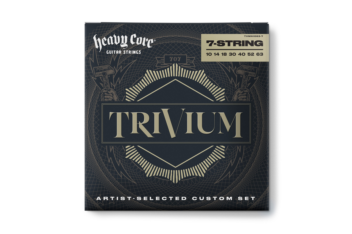 Струни для електрогітар DUNLOP TVMN1063-7 Trivium Nickel Wound