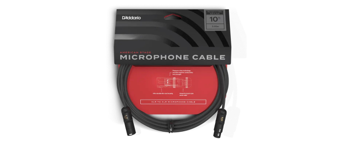 Кабель микрофонный D’ADDARIO PW-AMSM-10