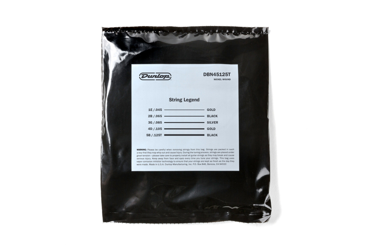 Струны для бас-гитар DUNLOP DBN45125T