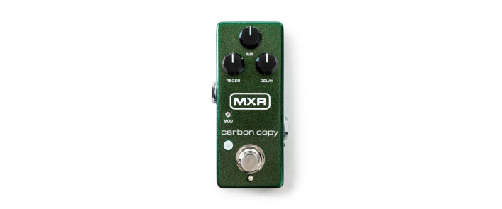 Педаль эффектов MXR M299G1 Carbon Copy Mini