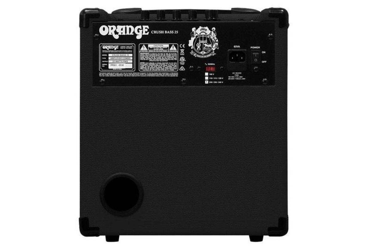 Гитарный комбоусилитель ORANGE Crush Bass 25 BK