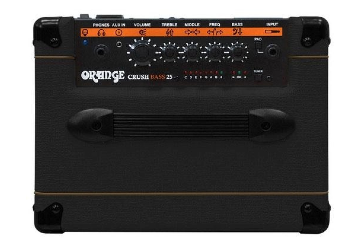Гитарный комбоусилитель ORANGE Crush Bass 25 BK