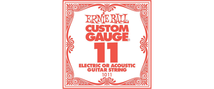 Струна для электрогитары ERNIE BALL 1011