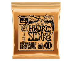 Струны для электрогитар ERNIE BALL 3222 Hybrid Slinky Nickel Wound 9/46