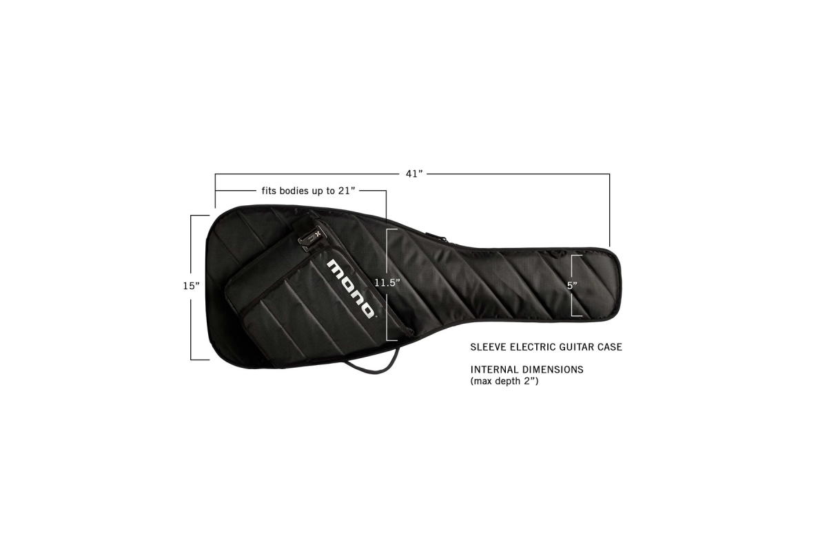 MONO M80-SEG-BLK Чехол для электрогитары