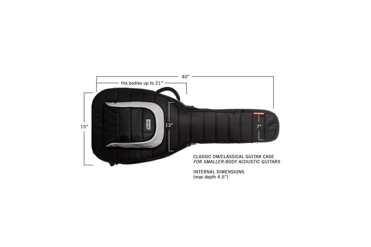 MONO M80-AC-BLK Кейс для классической гитары