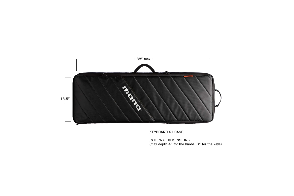 MONO M80-K61-BLK Чехол для клавишных инструментов