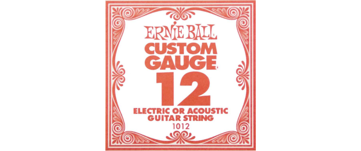 Струна для электрогитары ERNIE BALL 1012